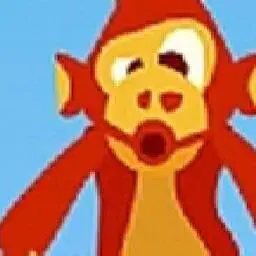 這是一張猴子跳水的遊戲內容圖片