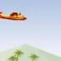 這是一張模擬飛行的遊戲內容圖片