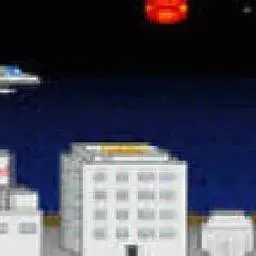 這是一張夜襲城市的遊戲內容圖片