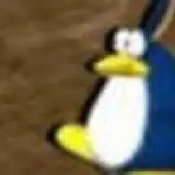 這是一張企鵝射飛碟的遊戲內容圖片