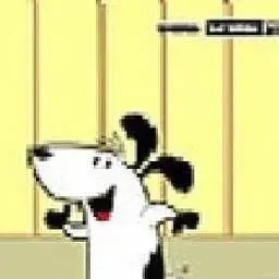 這是一張狗狗跳高的遊戲內容圖片