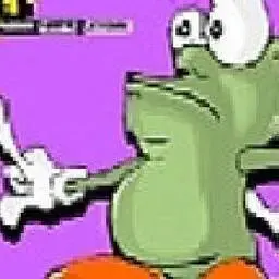 這是一張另類青蛙吃雪花的遊戲內容圖片