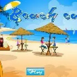 這是一張夏威夷海灘風情咖啡的遊戲內容圖片