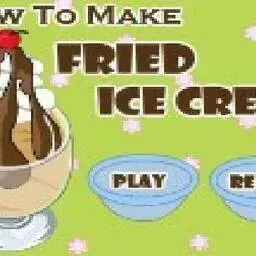 這是一張油炸冰淇淋的遊戲內容圖片