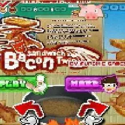 這是一張培根豬排三明治的遊戲內容圖片
