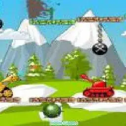 這是一張坦克轟小人 2的遊戲內容圖片
