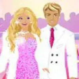 這是一張芭比和肯的婚禮的遊戲內容圖片