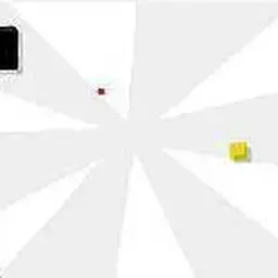 這是一張抓住黃方塊的遊戲內容圖片