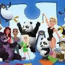 這是一張熊貓家庭成員的遊戲內容圖片