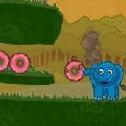 這是一張貪吃的小象的遊戲內容圖片