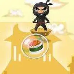 這是一張忍者吃壽司的遊戲內容圖片