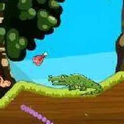 這是一張餵飽鱷魚的遊戲內容圖片