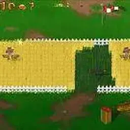 這是一張點燃稻草人的遊戲內容圖片