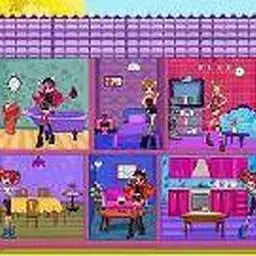 這是一張佈置怪高女生的房間的遊戲內容圖片