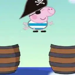 這是一張海盜豬上船的遊戲內容圖片