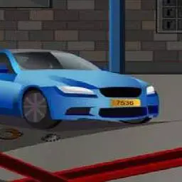 這是一張逃離汽車庫的遊戲內容圖片