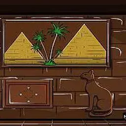 這是一張埃及博物館逃脫的遊戲內容圖片