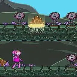 這是一張泡泡糖公主采蘑菇的遊戲內容圖片