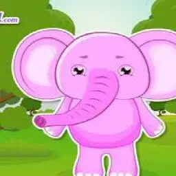這是一張收養可愛小象的遊戲內容圖片