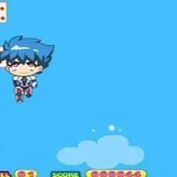 這是一張深藍少年跳跳的遊戲內容圖片