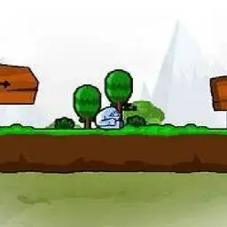 這是一張小石頭的冒險的遊戲內容圖片
