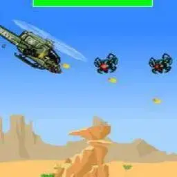 這是一張直升機空戰的遊戲內容圖片
