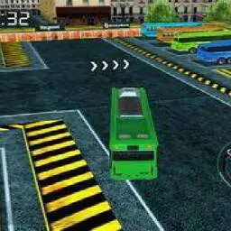 這是一張3D巴士停車的遊戲內容圖片