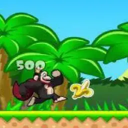 這是一張猴王叢林跑酷升級版的遊戲內容圖片