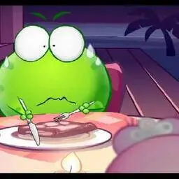 這是一張綠豆蛙 笑話系列 第31集 剔牙的遊戲內容圖片